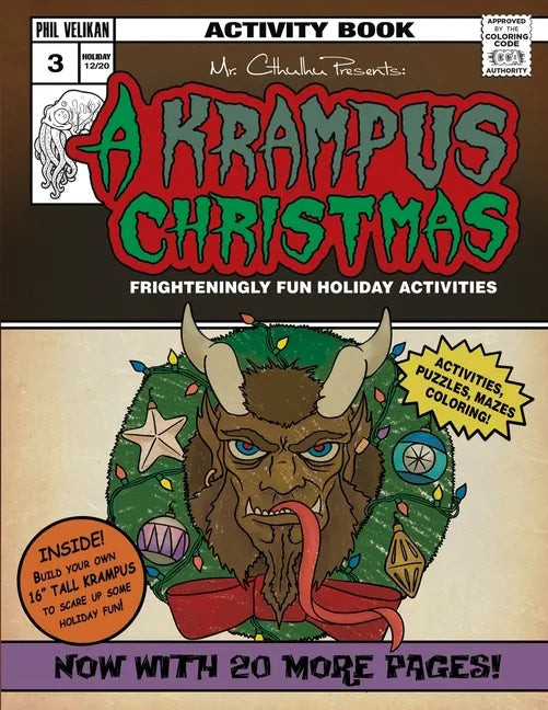 Mr. Cthuhlu presents: A Krampus Christmas: Frighteningly fun holiday activities - Paperback