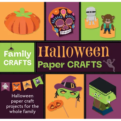 Halloween Paper Crafts - Paperback