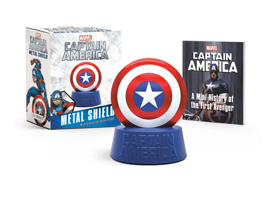 Marvel: Captain America Metal Shield: With Vibranium Sound Effect - Paperback