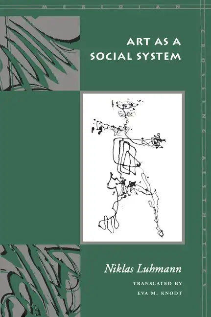 Art as a Social System - Paperback