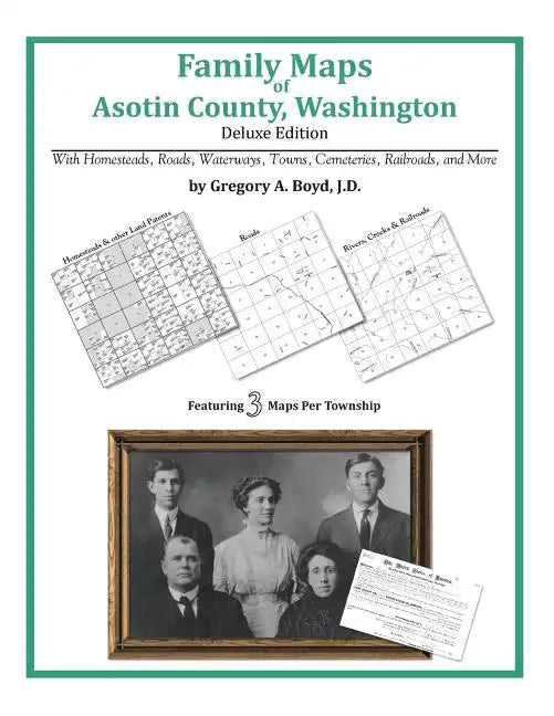 Family Maps of Asotin County, Washington - Paperback