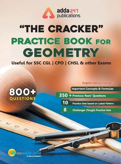 The Cracker Practice Book for Geometry (In English Printed Edition) - Paperback