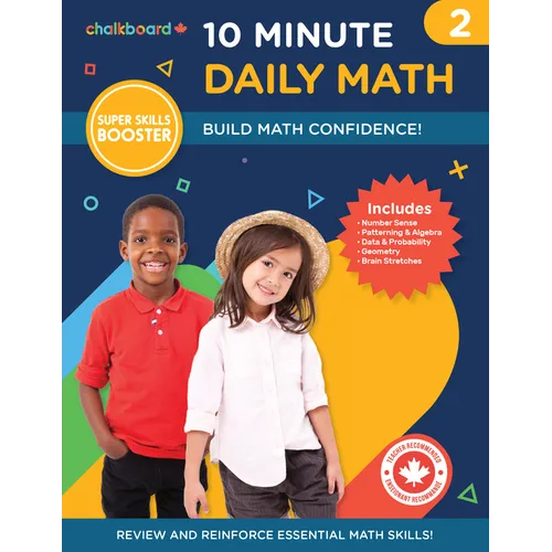Canadian 10 Minute Daily Math Grade 2 - Paperback