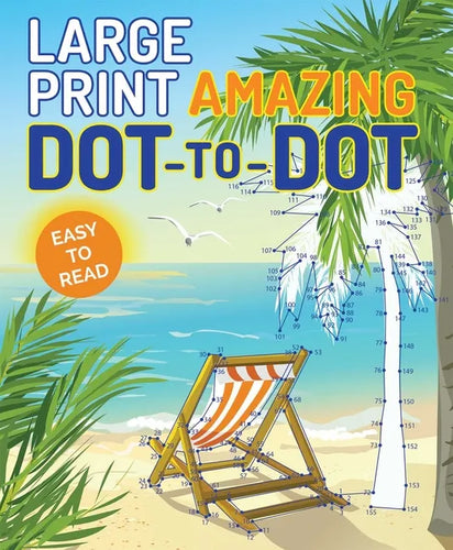 Large Print Amazing Dot-To-Dot - Paperback