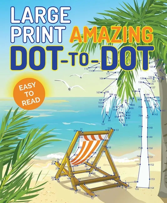 Large Print Amazing Dot-To-Dot - Paperback