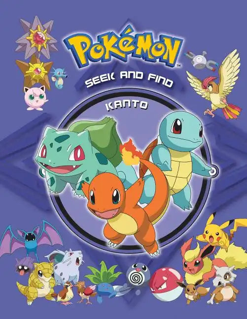Pokémon Seek and Find: Kanto - Hardcover