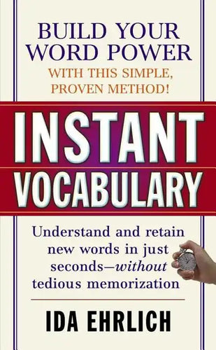 Instant Vocabulary - Paperback