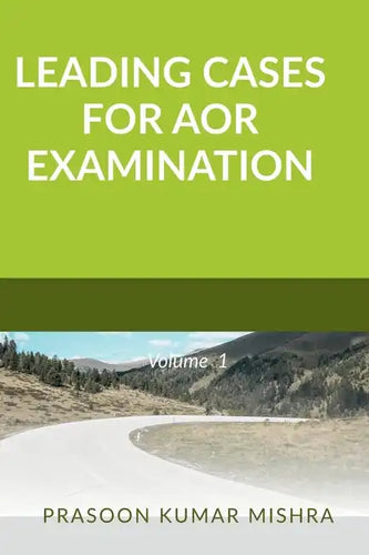 Leading Cases for Aor Examination - Paperback