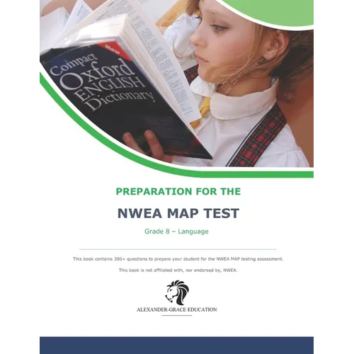 NWEA Map Test Preparation - Grade 8 Language - Paperback