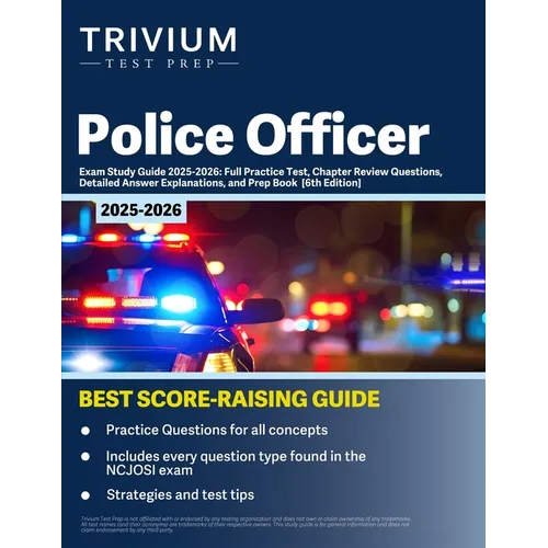 Police Officer Exam Study Guide 2025-2026