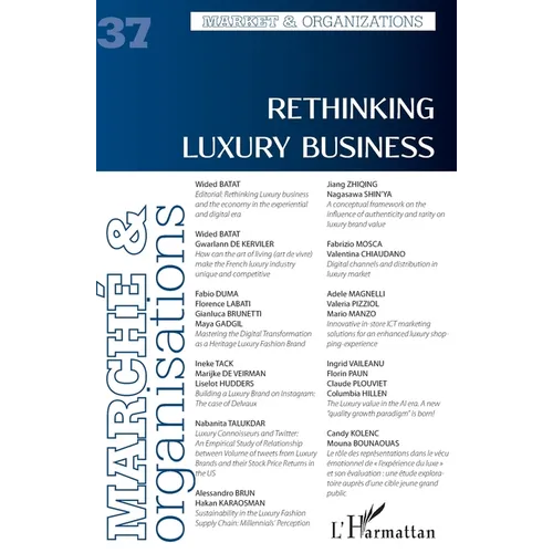 Rethinking luxury business - Paperback