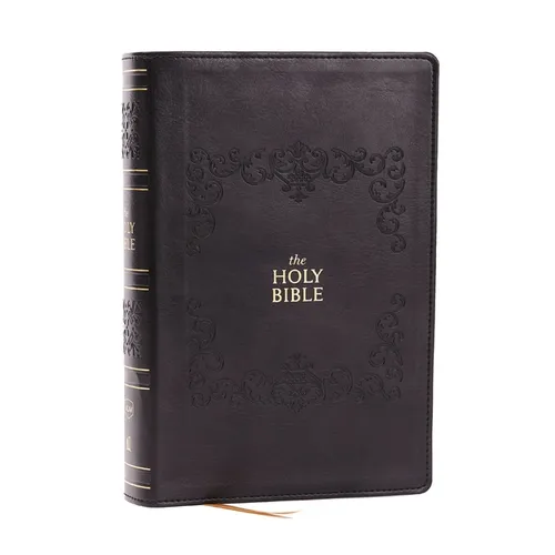 KJV Holy Bible: Personal Size Giant Print, Black Leathersoft, Red Letter, Comfort Print: King James Version