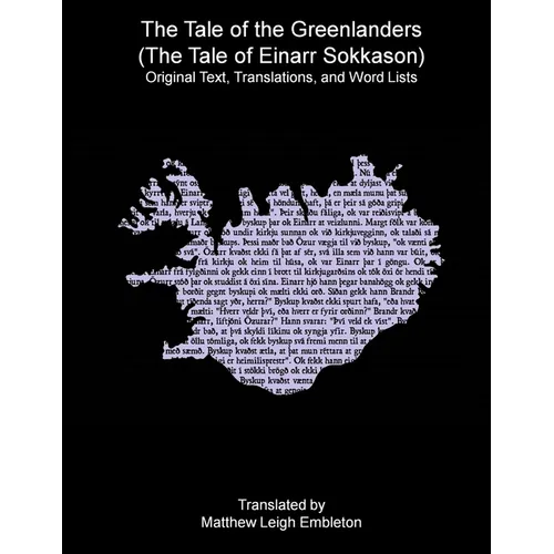 The Tale of the Greenlanders (The Tale of Einarr Sokkason) - Paperback