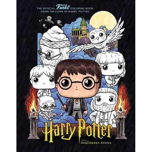 Funko Pop! Harry Potter and the Sorcerer's Stone: The Official Coloring Book - Paperback