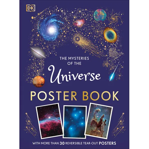 The Mysteries of the Universe Poster Book - Paperback