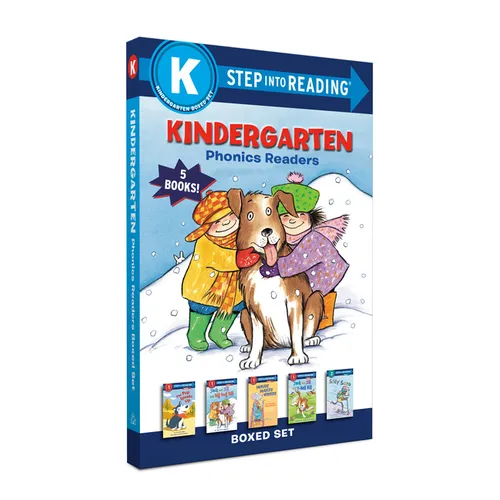 Kindergarten Phonics Readers Boxed Set: Jack and Jill and Big Dog Bill, the Pup Speaks Up, Jack and Jill and T-Ball Bill, Mouse Makes Words, Silly Sar - Paperback