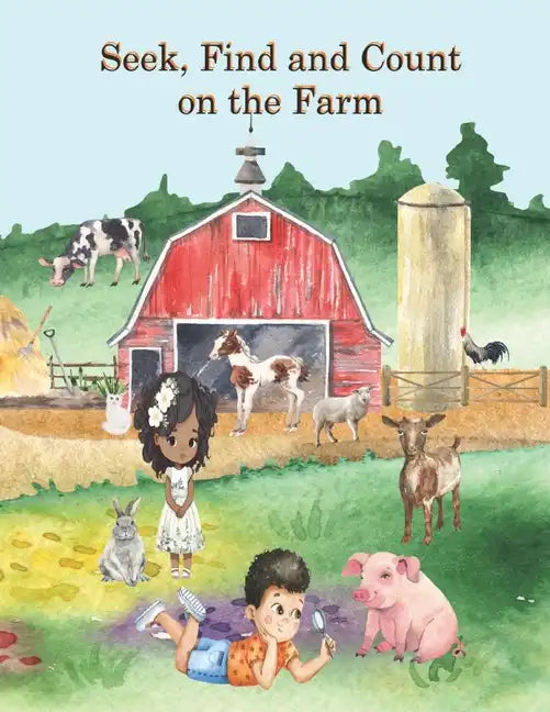 Seek, Find and Count on the Farm Interactive Story Book (I Spy) for Toddlers and Preschoolers - Paperback