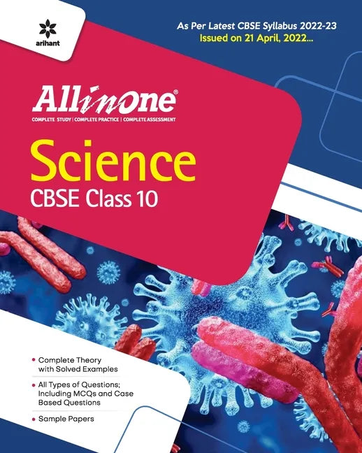 CBSE All In One Science Class 10 2022-23 Edition (As per latest CBSE Syllabus issued on 21 April 2022) - Paperback