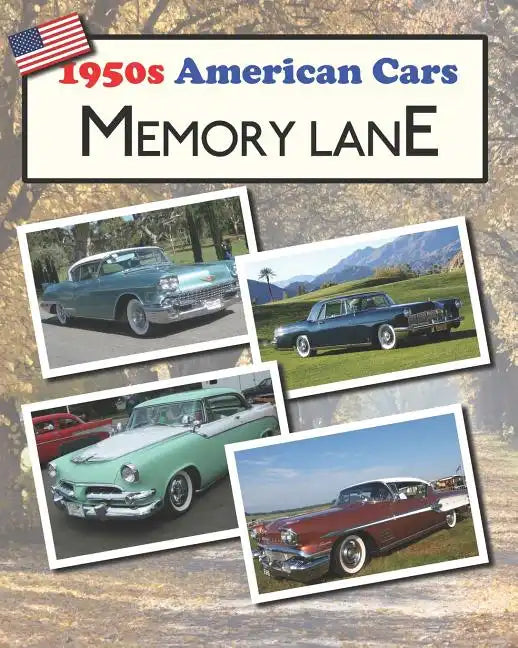 1950s American Cars Memory Lane: Large print picture book for dementia patients - Paperback