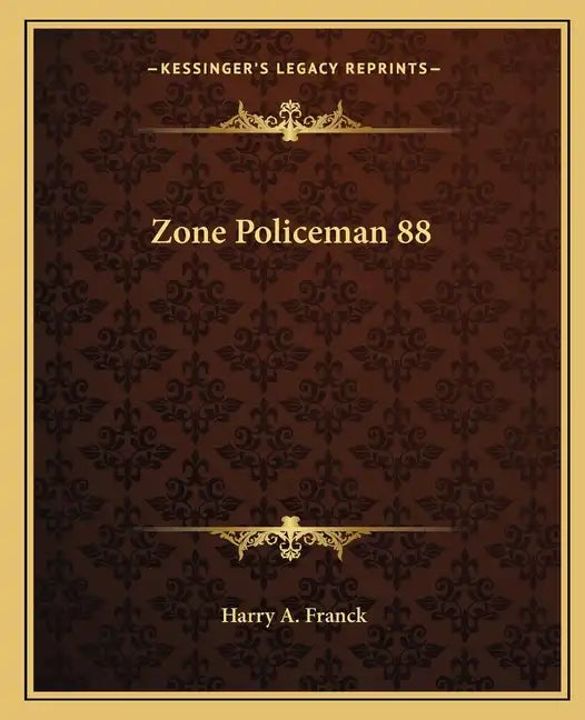 Zone Policeman 88 - Paperback