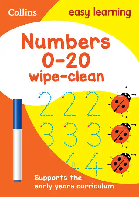 Numbers 0-20: Wipe-Clean Activity Book - Paperback