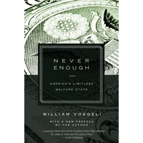 Never Enough: Americaa's Limitless Welfare State - Paperback