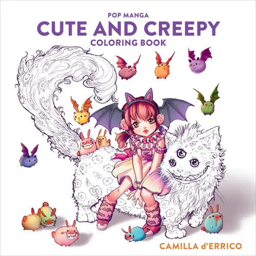 Pop Manga Cute and Creepy Coloring Book - Paperback