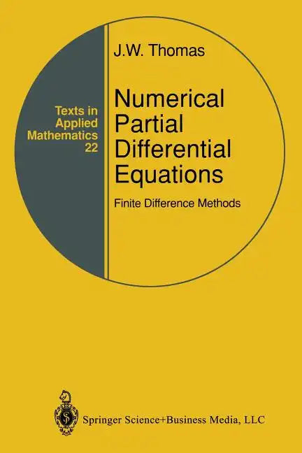 Numerical Partial Differential Equations: Finite Difference Methods - Paperback