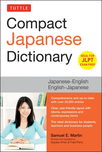 Tuttle Compact Japanese Dictionary: Japanese-English English-Japanese (Ideal for Jlpt Exam Prep) - Paperback