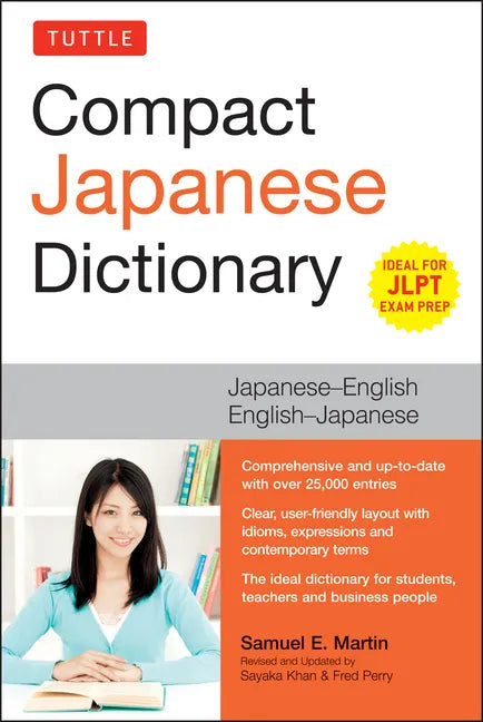 Tuttle Compact Japanese Dictionary: Japanese-English English-Japanese (Ideal for Jlpt Exam Prep) - Paperback
