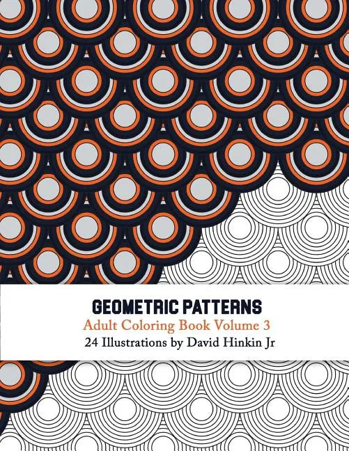 Geometric Patterns - Adult Coloring Book Vol. 3 - Paperback