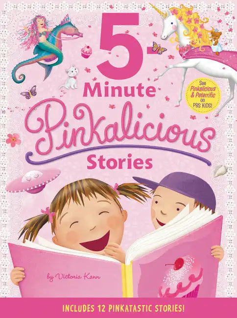 Pinkalicious: 5-Minute Pinkalicious Stories: Includes 12 Pinkatastic Stories! - Hardcover