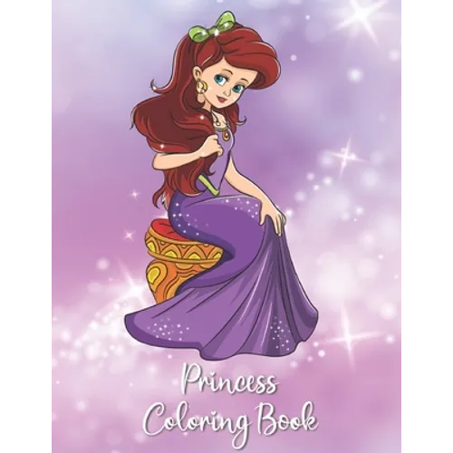 Princess Coloring Book: Pretty Princess Coloring Book for Toddlers, Preschool, Girls ages 2-4, 2-8 Kittens - Paperback