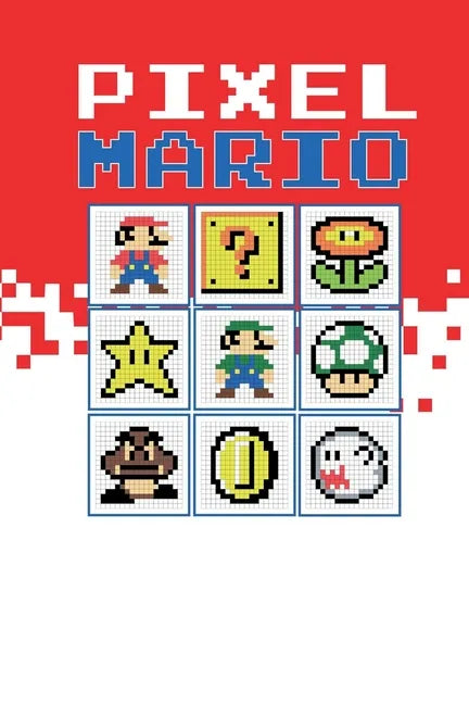 Pixel Mario - Paperback
