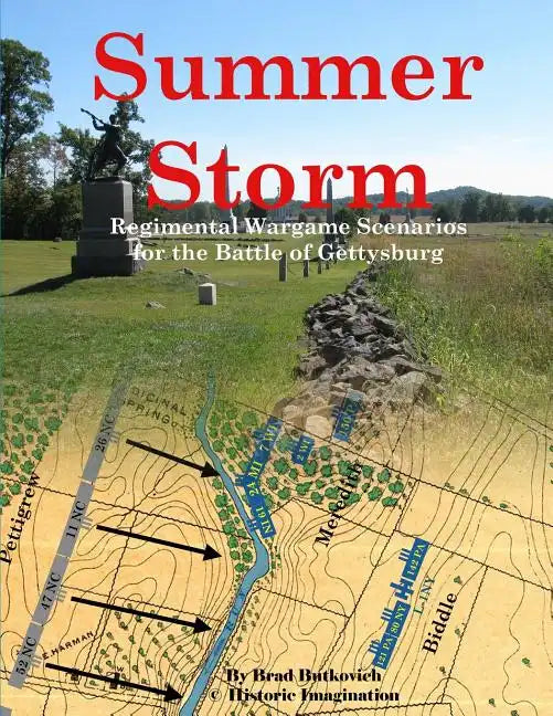 Summer Storm: Regimental Wargame Scenarios For the Battle of Gettysburg - Paperback