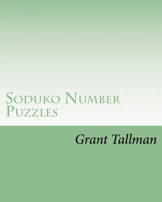 Soduko Number Puzzles: Book 2 MED - Paperback