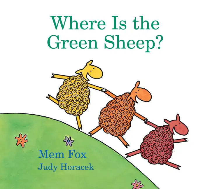 Where Is the Green Sheep? Padded Board Book - Board Book