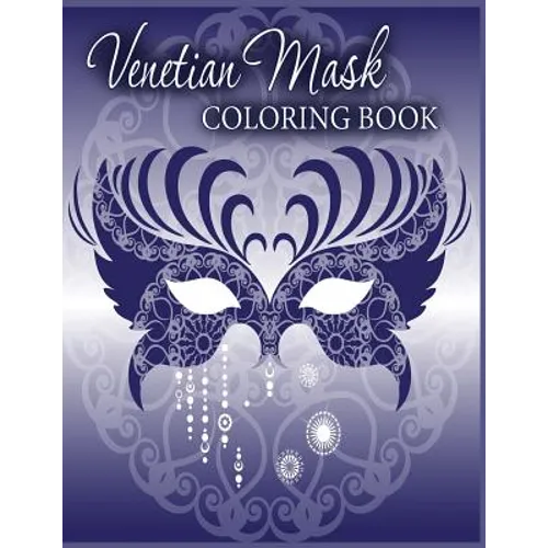 Venetian Mask Coloring Book: Avon Coloring Books - Paperback