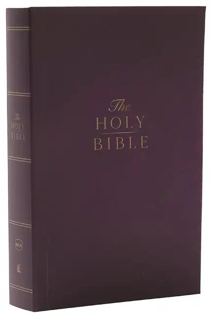 NKJV Compact Paragraph-Style Bible W/ 43,000 Cross References, Purple Softcover, Red Letter, Comfort Print: Holy Bible, New King James Version: Holy B - Paperback