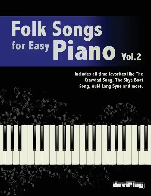 Folk Songs for Easy Piano. Vol 2 - Paperback