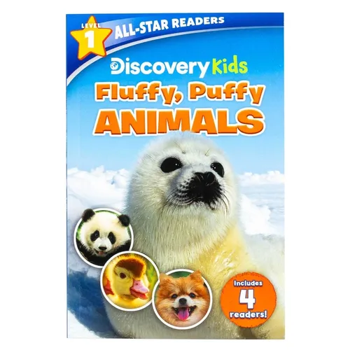 Discovery Kids All-Star Reader: Fluffy, Puffy Animals! Level 1 - Paperback