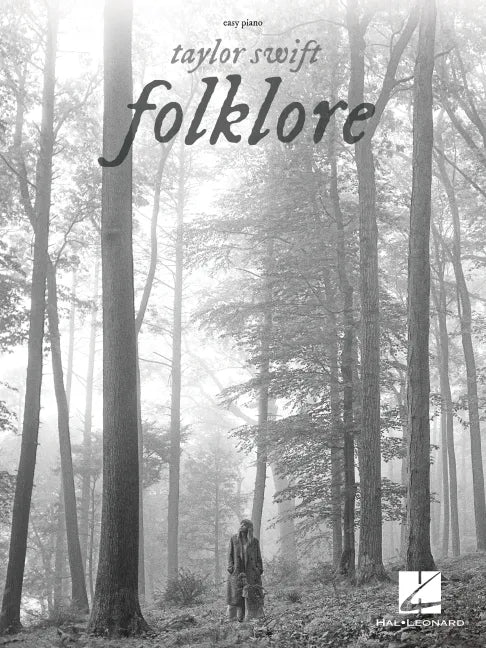 Taylor Swift - Folklore: Easy Piano Songbook with Lyrics - Paperback