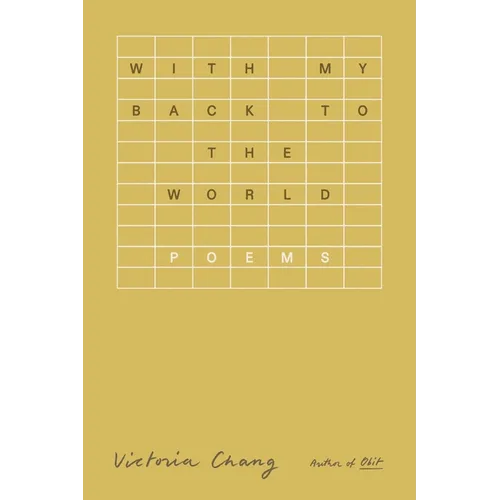 With My Back to the World: Poems - Paperback