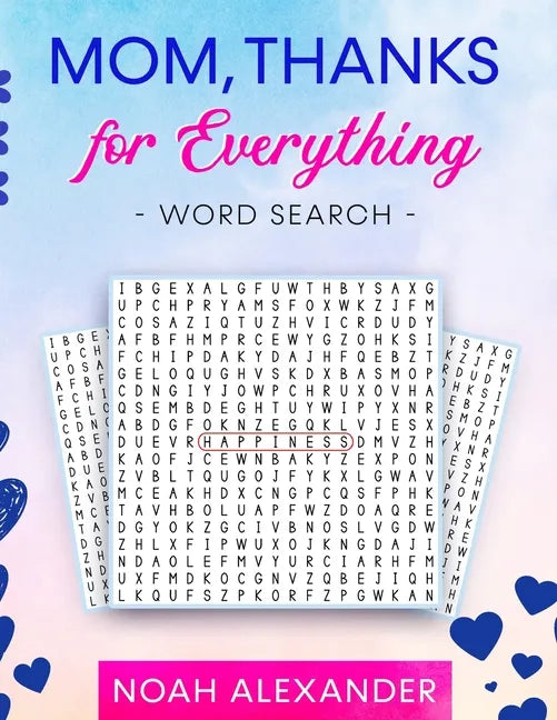 Mom, Thanks for Everything Word Search - Paperback