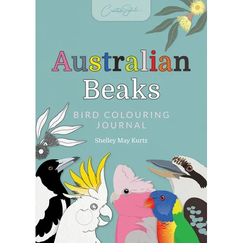 Australian Beaks: Bird Colouring Journal - Paperback