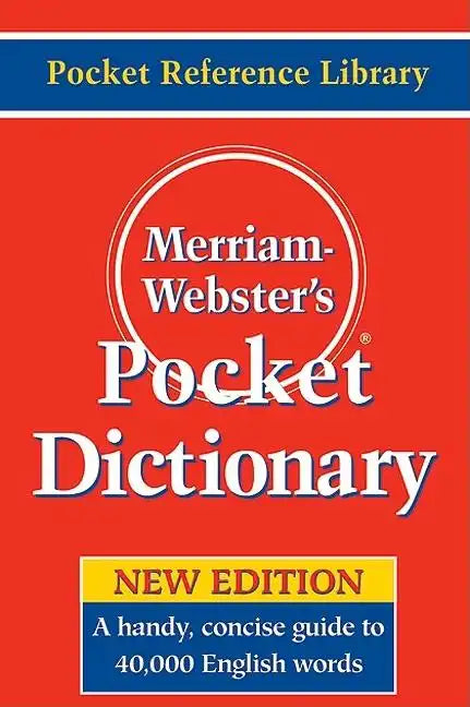 Merriam-Webster's Pocket Dictionary - Paperback