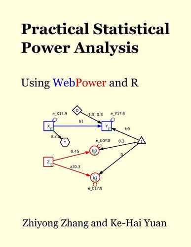 Practical Statistical Power Analysis using WebPower and R - Paperback