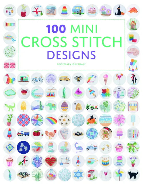 100 Mini Cross Stitch Designs - Paperback