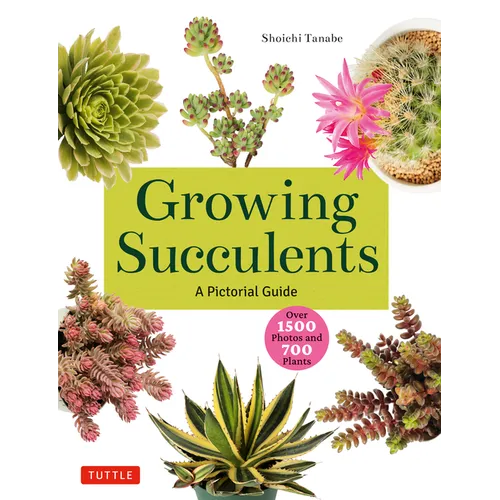 Growing Succulents: A Pictorial Guide (Over 1,500 Photos and 700 Plants) - Paperback