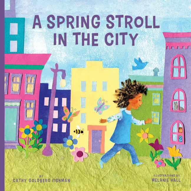 Spring Stroll in the City - Board Book